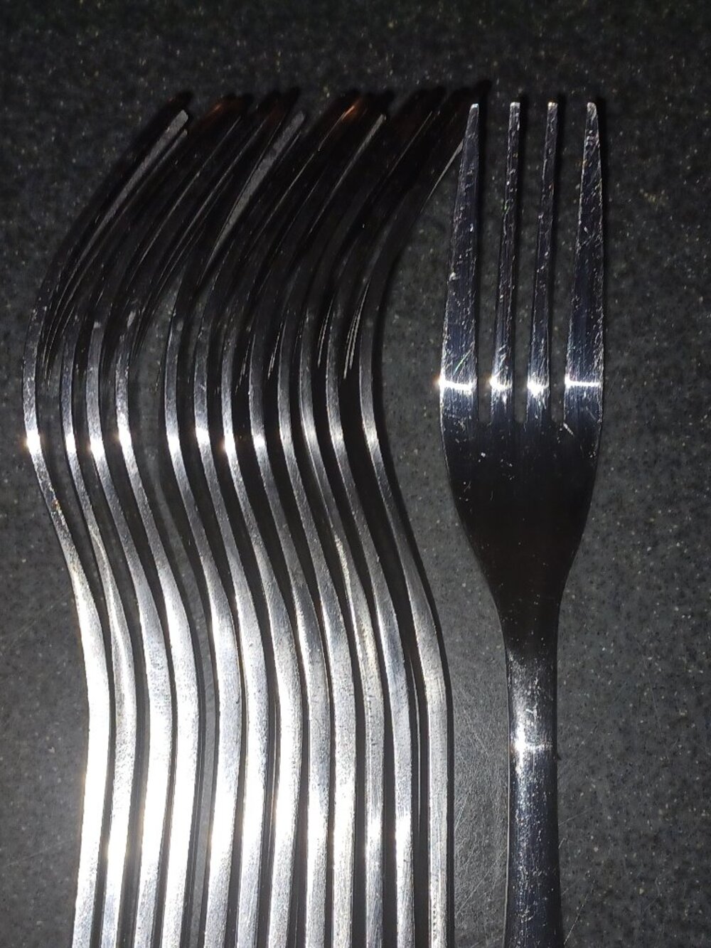14 Stainless Steel Forks